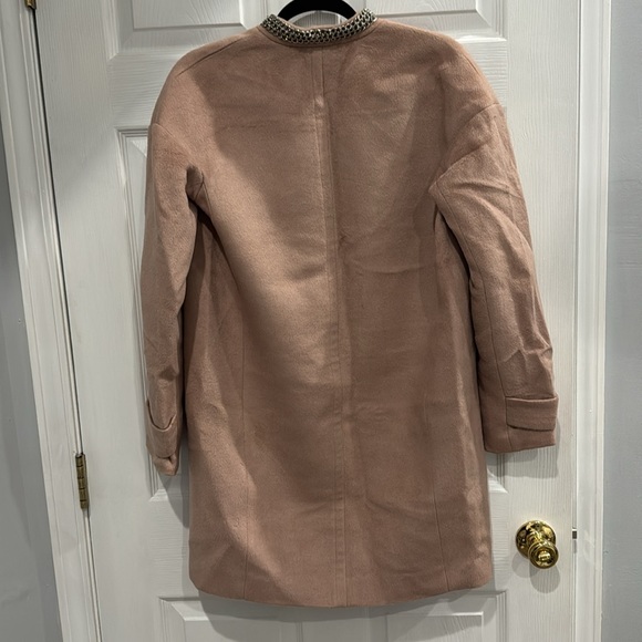 Rebecca Taylor Embellished Collar Coat - Picture 3 of 6